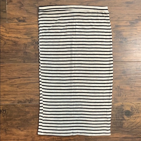 Striped Bodycon Skirt Women’s M - Picture 4 of 4
